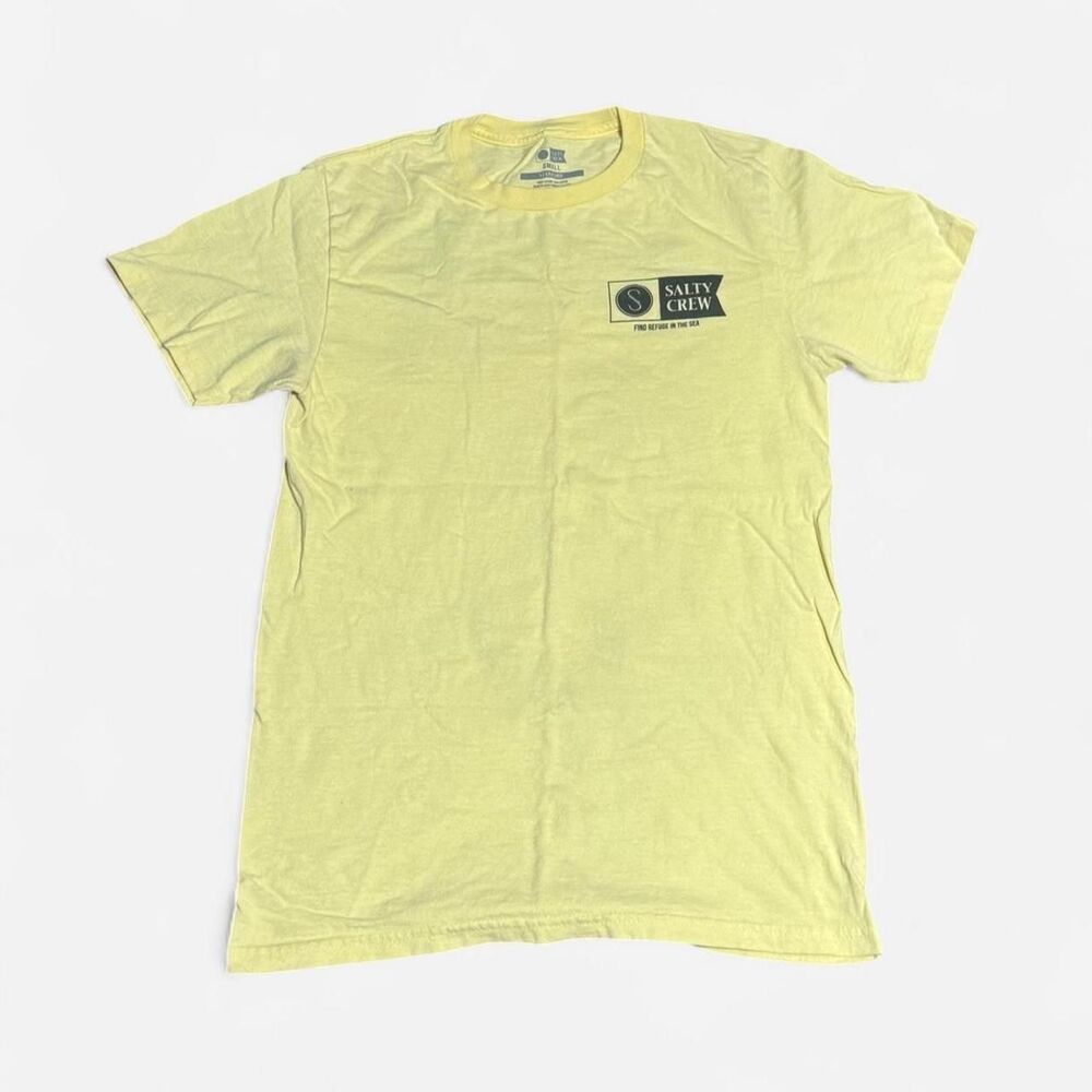 Salty Crew yellow Small (width 17in, length 25in) size graphic T-shirt